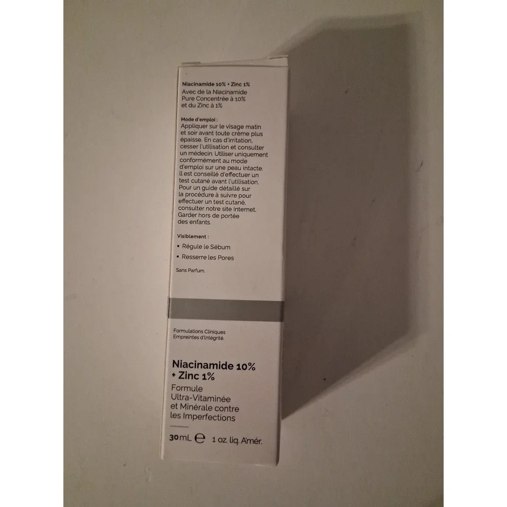 The Ordinary Niacinamide 10% + Zinc 1% Smoothing Serum for Blemish-Prone Skin